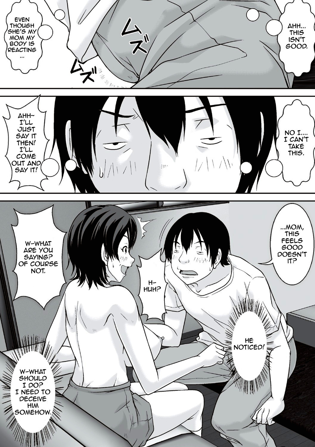 Hentai Manga Comic-Hey! What Are You Doing Making a Pass at Your Mother!-Read-27